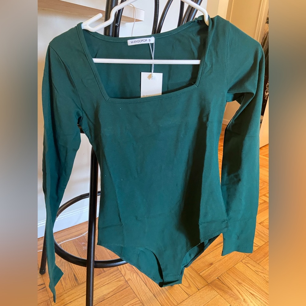Green bodysuit